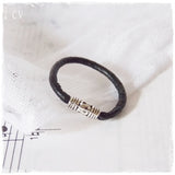 Minimal Leather Ring