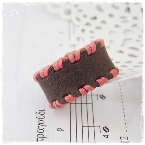 Bohemian Leather Ring