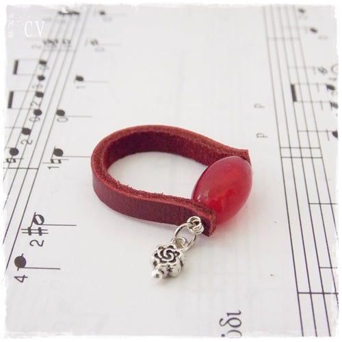 Carnelian Healing Stone Ring