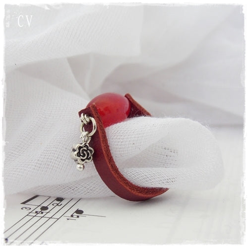 3rd Anniversary Leather Ring