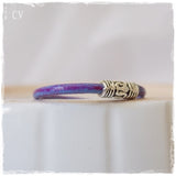 Ombre Leather Ring