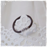 Dainty Stackable Leather Ring