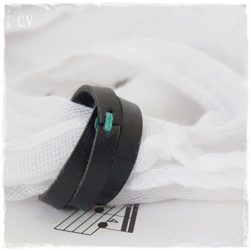 Multi Wrap Leather Ring
