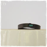 Unisex Men's Leather Ring Band