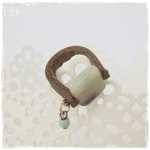 Handmade Jade Stone Ring