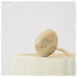 Nautical Pebble Ring ~