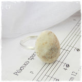 Nautical Pebble Ring ~