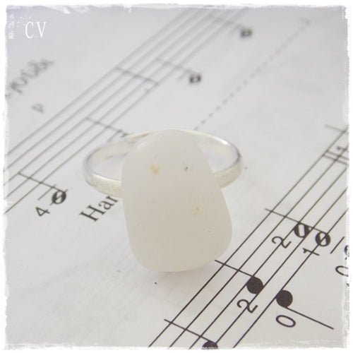 Beach Wedding Bridal Rock Ring