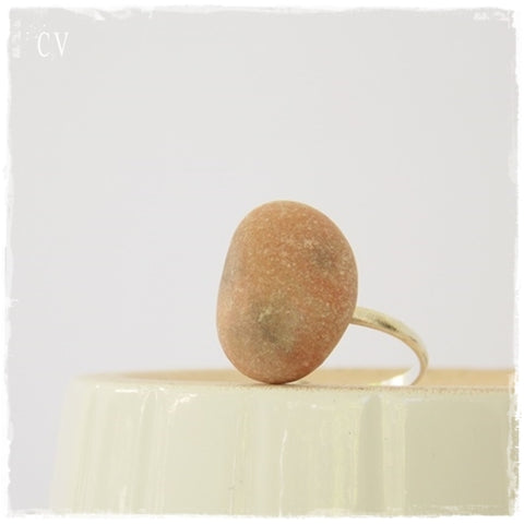 Beach Pebble Ring