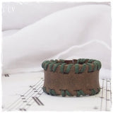 Stitched Leather Ring