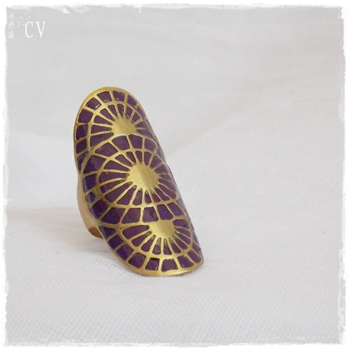 Ornate Brass Ring