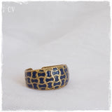 Nautical Dome Ring