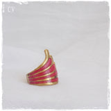 Tribal Bohemian Brass Ring ~