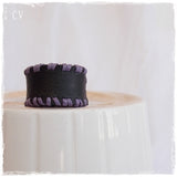 Men's Leather Ring Band