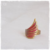 Adjustable Wing Brass Ring