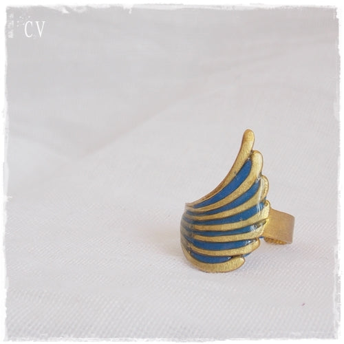 Winged Brass Ring