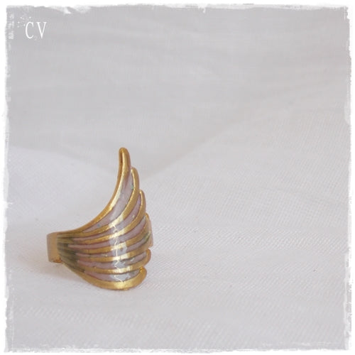 Holographic Polymer Clay Ring