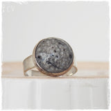 Planet Moon Polymer Clay Ring