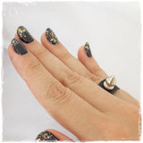 Pointy Spike Goth Ring