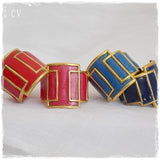 Knuckle Brass Polymer Clay Rings