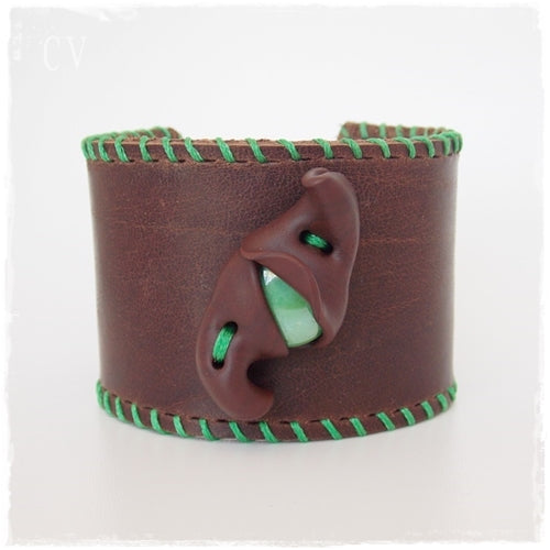 Wide Dragon Eye Bracelet
