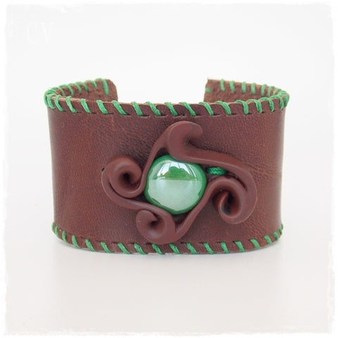 Cosplay Leather Cuff Bracelet