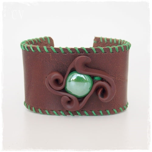 Artisan Polymer Clay Wristband