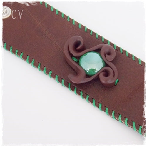 Tribal Cosplay Leather Cuff Bracelet