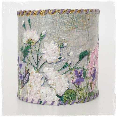Decoupage Leather Wristband