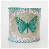 Eco Leather Butterfly Wristband
