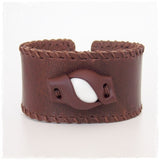 Dragon Eye Leather Wristband