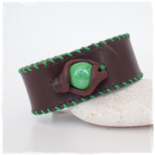 Dragon Eye Leather Bracelet