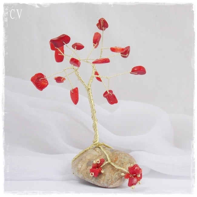 Christmas Wire Tree Of Life Sculpture