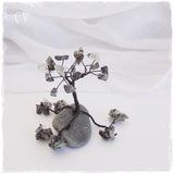 Rutilated Quartz Mini Tree Sculpture