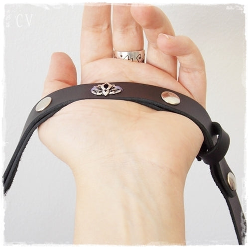 Leather Yoga Mat Strap ~