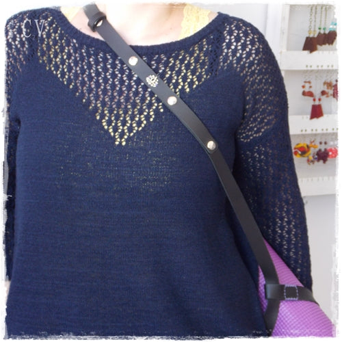 Leather Yoga Mat Strap ~