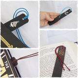 Crown Chakra Leather Bookmark