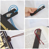 Root Chakra Leather Bookmark