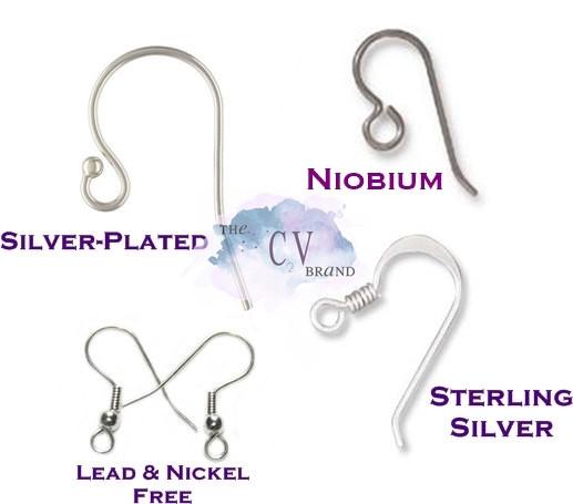 Ear Hooks - C2V - Handmade Creations With Love