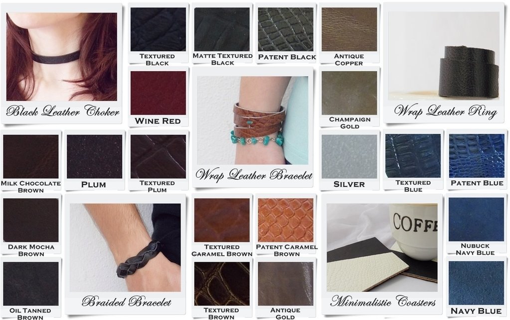 Leather Color Chart - C2V