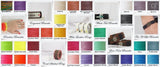 Color Chart - C2V - Leather Bracelets 